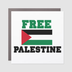 Free Palestine  Car Magnet
