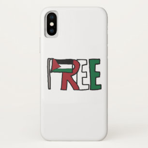 Free Palestine iPhone X Case