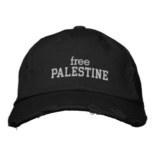 Free Palestine Embroidered Hat