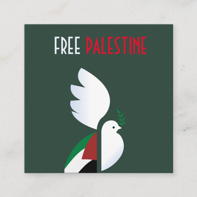 Free Palestine Enclosure Card (Front)