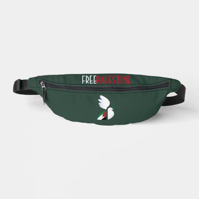 Free Palestine Fanny Pack – Political Statement (Front)