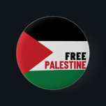 Free Palestine | Flag of Palestine | Anti War 6 Cm Round Badge<br><div class="desc">Championing Peace and Freedom: Spread the message for a Free Palestine and join the global movement against war. Stand up for justice,  human rights,  and lasting peace with this powerful statement.</div>