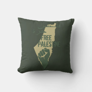 free palestine freedom for palestine cushion