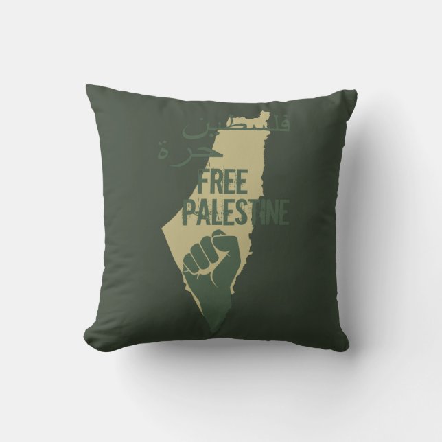 free palestine freedom for palestine cushion (Front)