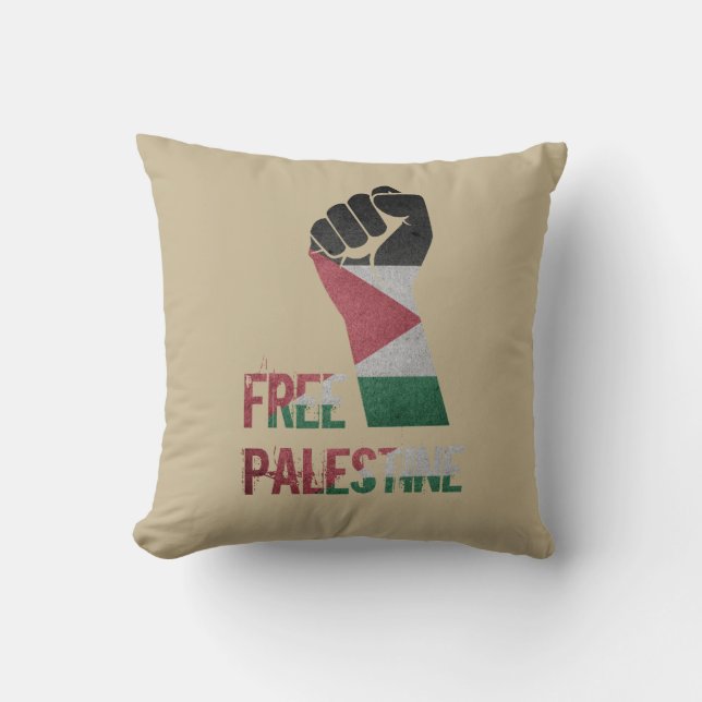 free palestine freedom for palestine cushion (Front)