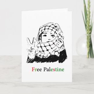 Free Palestine Greeting Cards