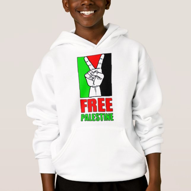 Free Palestine Hoodie (Front)