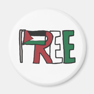 Free Palestine Magnet