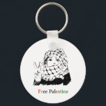 Free Palestine medal Key Ring<br><div class="desc">This design shows a Palestinian child raises his hand with victory signs, Confident look and a smile . In all countries You will not find children holding stones in their small hands, and threw it in front of a tank and at the same time their is a smiling in their...</div>