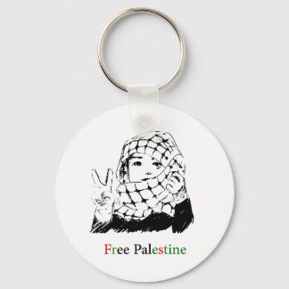 Free Palestine medal Key Ring