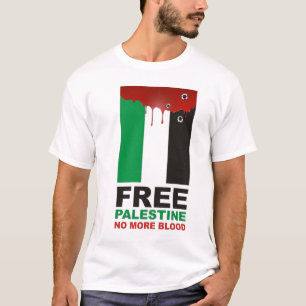Free Palestine No More Blood T-Shirt