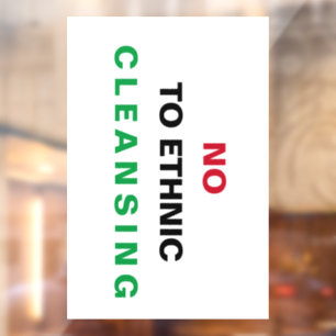 FREE PALESTINE NO TO GENOCIDE APARTHEID WAR CRIMES