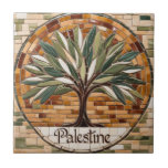 FREE PALESTINE olives branches mosaic ceramic tile<br><div class="desc">FREE PALESTINE olives branches mosaic ceramic tile Israel continues to commit genocide in Gaza despite the International Court of Justice injunctions and the International Criminal Court arrest warrants against Israeli Prime Minister Benjamin Netanyahu and former Defence Minister Yoav Gallant. This genocide would not exist were it not for the full...</div>