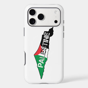 Free Palestine Palestine Flag on Palestine Map