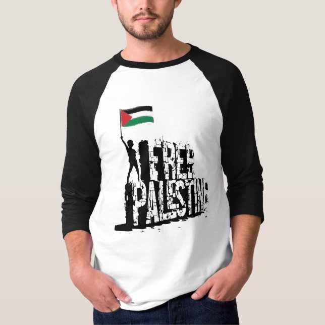 Free palestine, Palestine, Palestine flag, Gaza T-Shirt (Front)