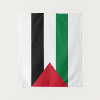 Free Palestine - Palestinian Flag (علم فلسطين) Tapestry