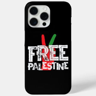 Free Palestine Palestinian Patriotic Ceasefire Tee iPhone 15 Pro Max Case