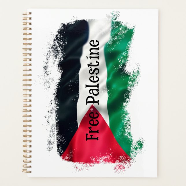 Free Palestine  Planner (Front)