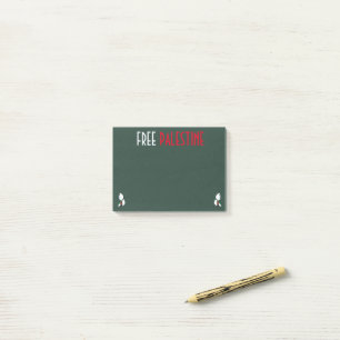 Free Palestine Post-it Notes