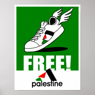 Free! Palestine Poster