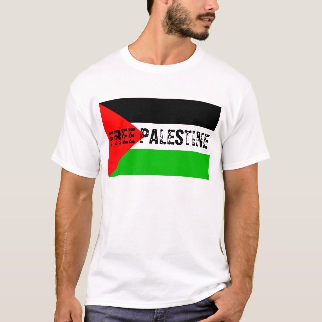 Free Palestine Premium T-Shirt (Front)