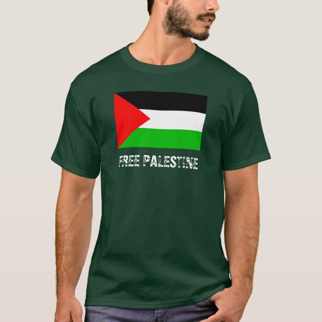 Free Palestine Premium T-Shirt (Front)