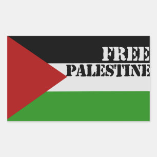 Free Palestine Rectangular Sticker