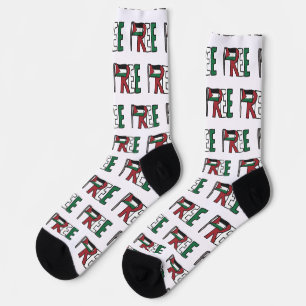 Free Palestine Socks