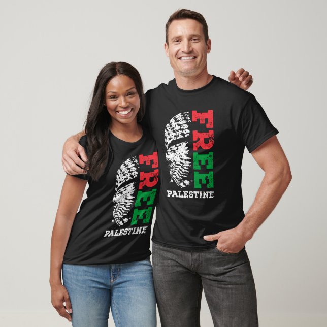 Free Palestine Solidarity T-Shirt (Unisex)