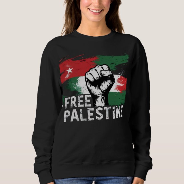 Free Palestine Sweatshirt (Front)