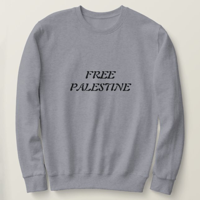 Free Palestine sweatshirt (Design Front)