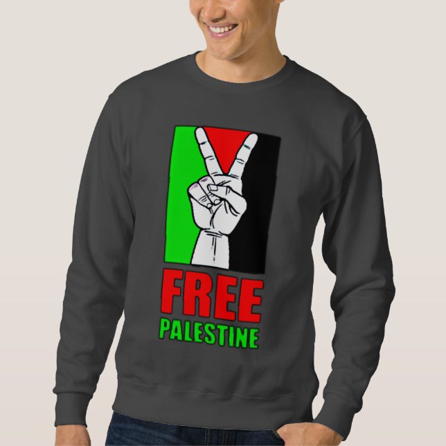 Free Palestine Sweatshirt (Front)