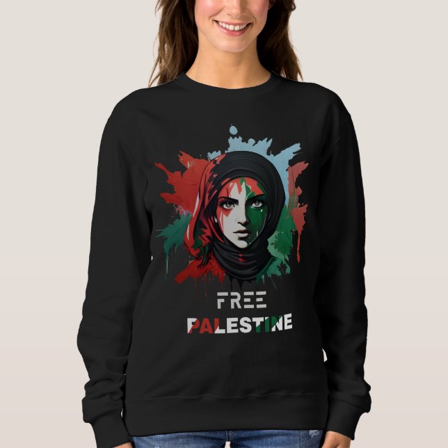free palestine sweatshirt (Front)