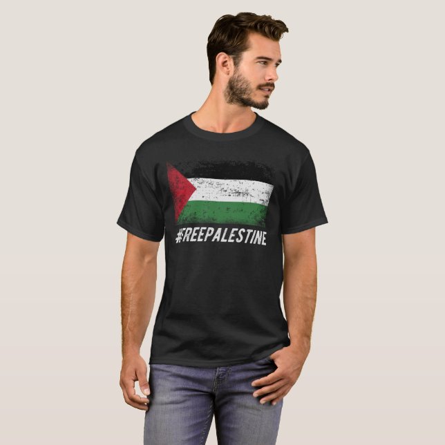 Free Palestine T-Shirt (Front Full)