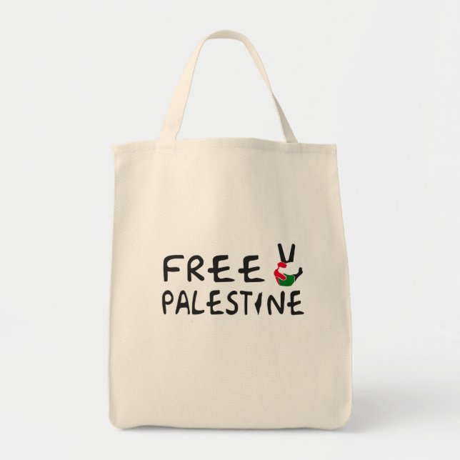 Free Palestine Tote Bag (Front)