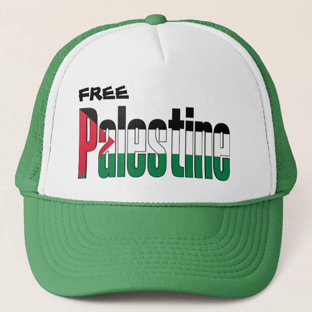 Free Palestine Trucker Hat (Front)