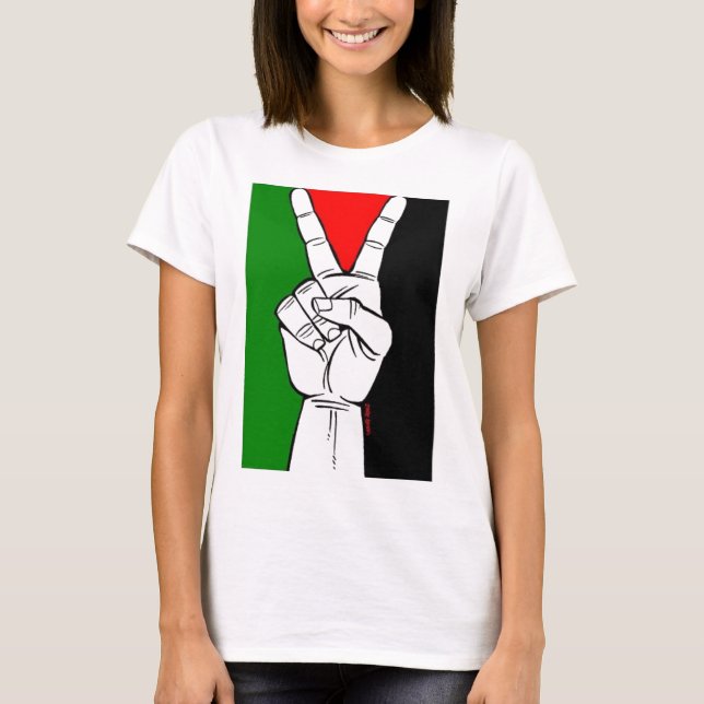 Free Palestine Tshirt (for women) (Front)