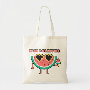 free palestine Watermelon Palestine cute colourful Tote Bag