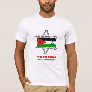 FREE PALESTINE: World's Largest Prison T-Shirt
