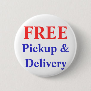 Free Pickup & Delivery 6 Cm Round Badge