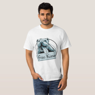 Free Pitbull Kisses Pit Bull T-Shirt
