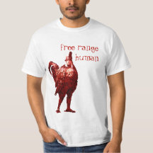Free Range Human T-shirt