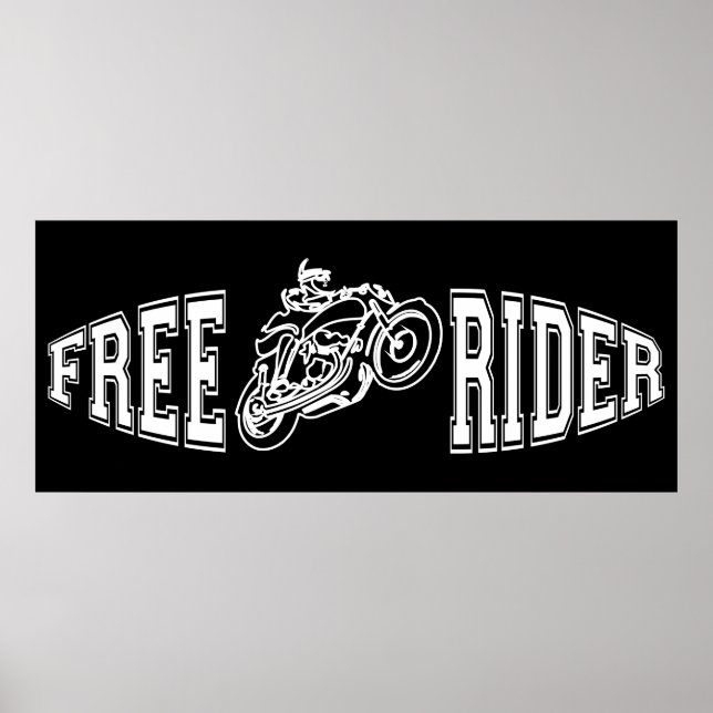 Free rider poster (Front)