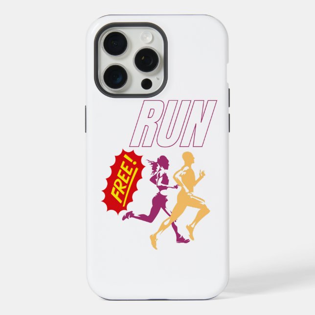 free run iPhone case (Back)