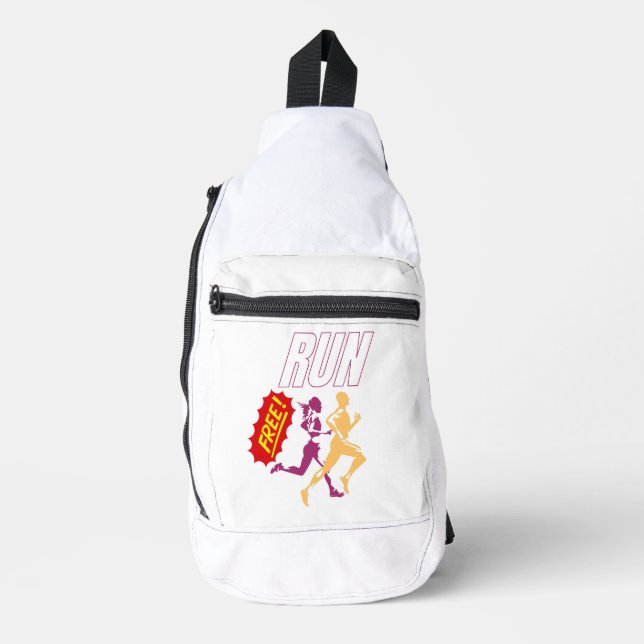 free run sling bag (Front)