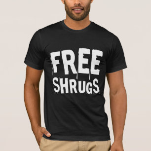 FREE SHRUGS GRAFTTI T-SHIRTS