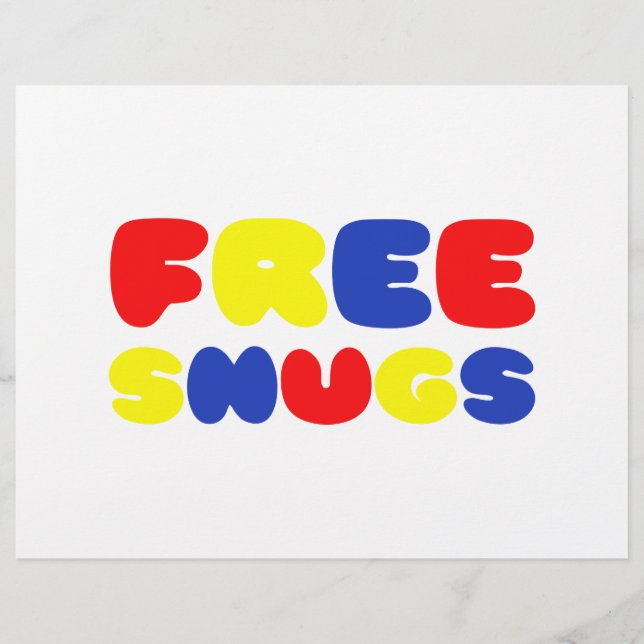 FREE SNUGS FLYER (Front)
