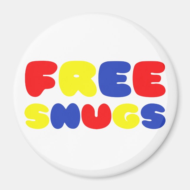 FREE SNUGS MAGNET (Front)