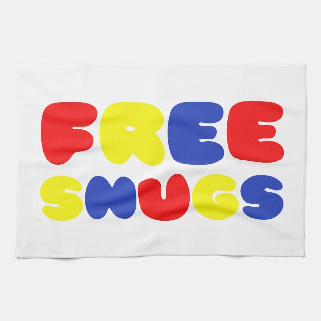 FREE SNUGS TEA TOWEL (Horizontal)