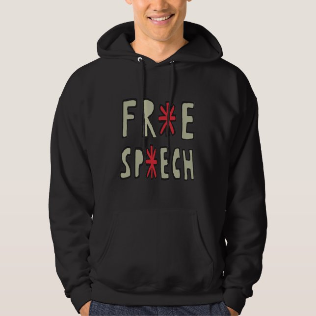 Free Speech Hoodie (Front)